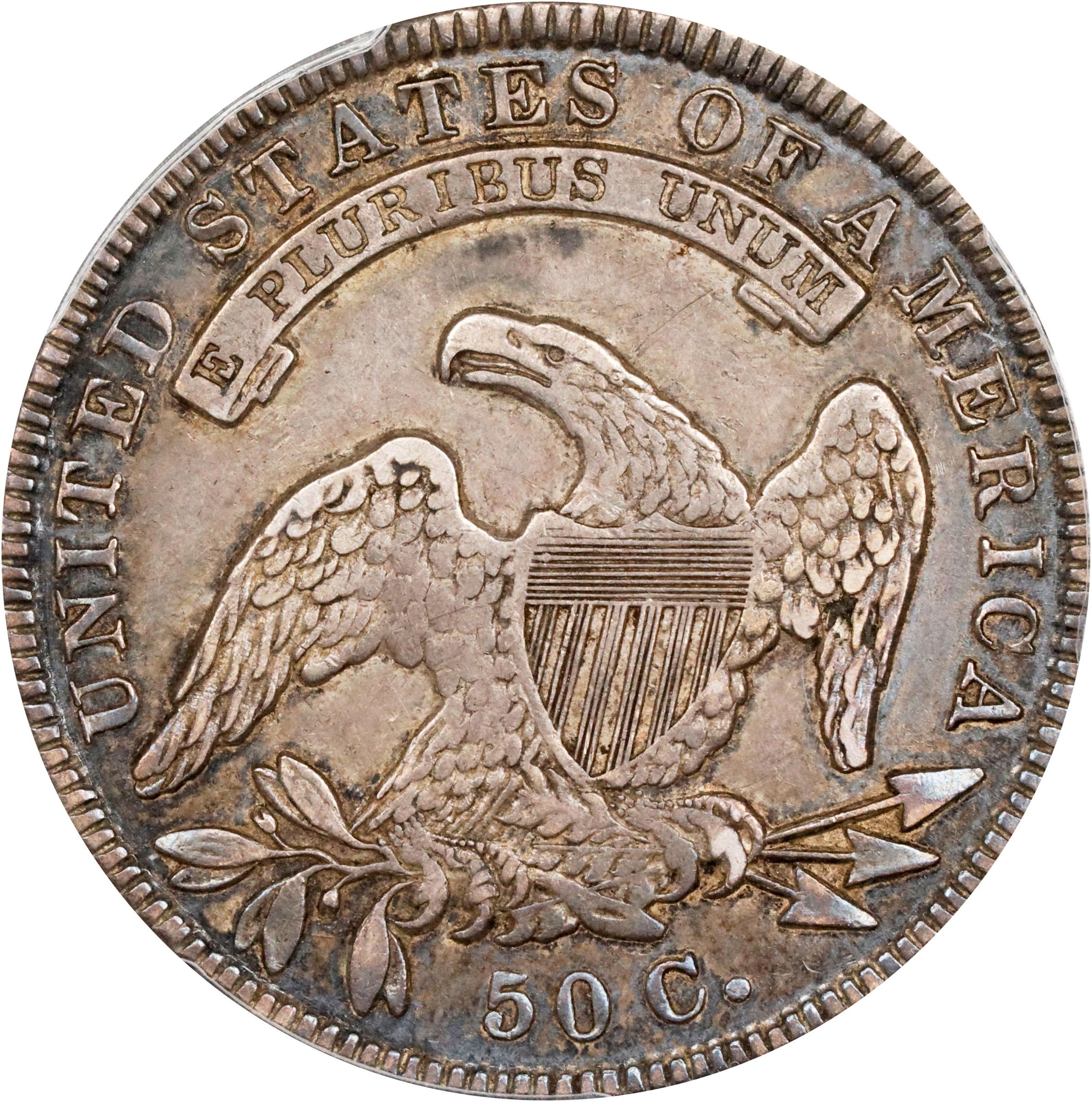 image for: 1834 Capped Bust Half Dollar. O-119. Rarity-4. Small Date, Small Letters. EF-45 (PCGS).