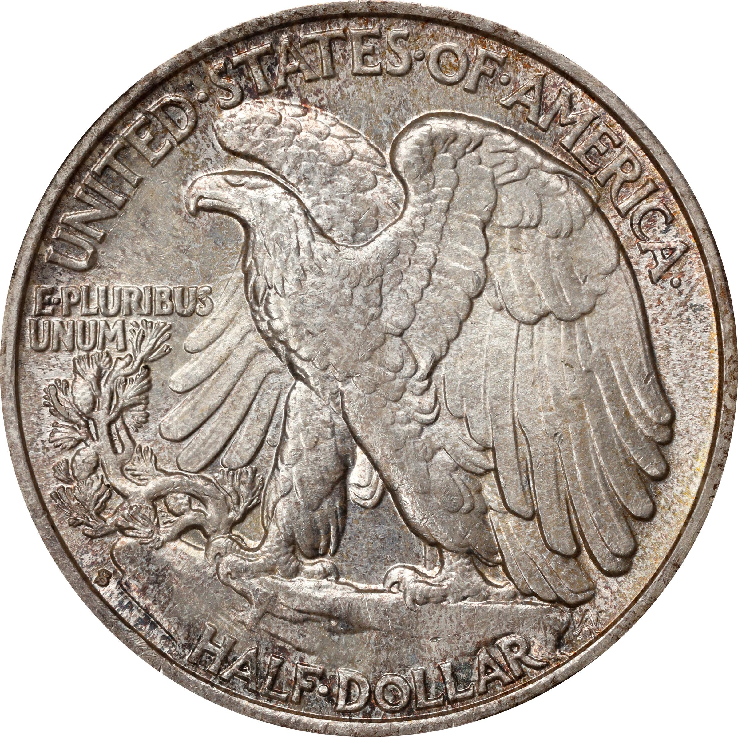 1941 S Walking Liberty Half Dollar Mint State (MS) Pricing