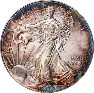 image for: 2015 Silver Eagle. MS-68 (PCGS).