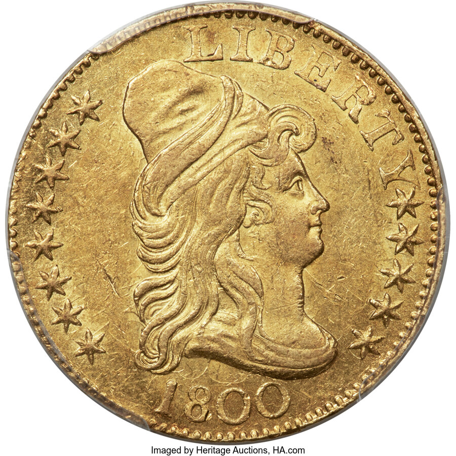 image for: 1800 $5 BD-4, R.4, MS61 PCGS....
