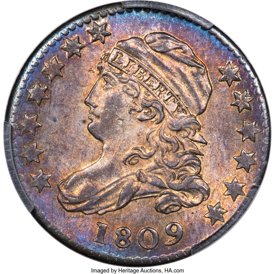 image for: 1809 10C JR-1, High R.3, MS64+ PCGS. CAC....
