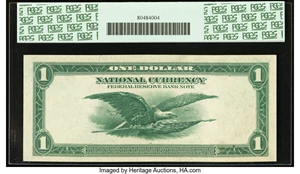 image for: Fr. 716 $1 1918 Federal Reserve Bank Note PCGS New 62....
