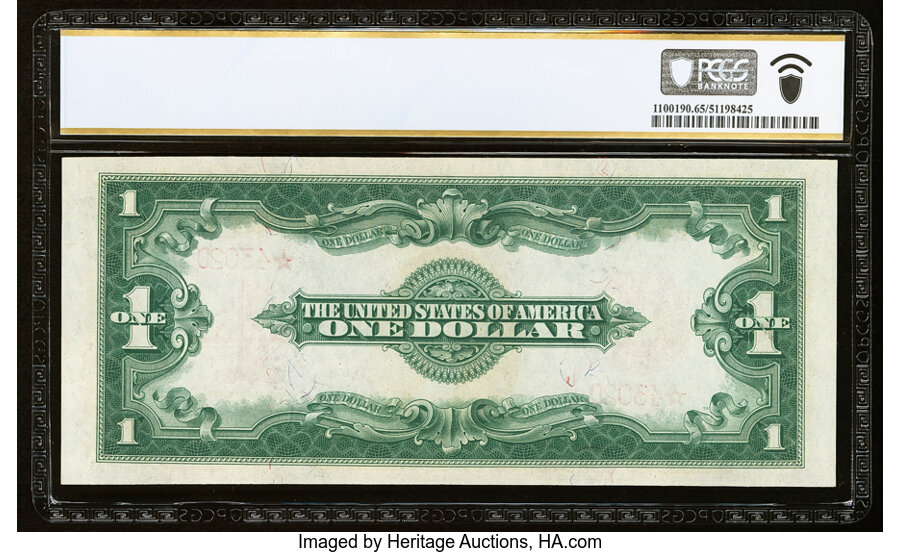 image for: Fr. 40* $1 1923 Legal Tender Star PCGS Banknote Gem Unc 65 PPQ....