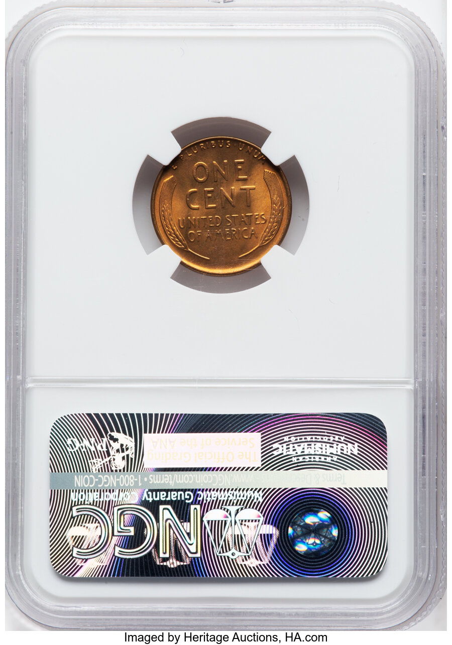 image for: 1938-S/S/S 1C Repunched Mintmark, FS-502 MS67 Red NGC. NGC Census: (11/0)....