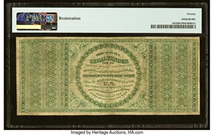 image for: Fr. 165 $100 1862 Legal Tender PMG Very Fine 20....