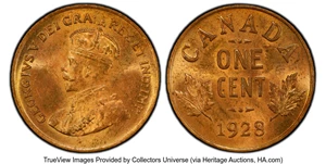 image for: Canada: George V Cent 1928 MS65 Red PCGS,...