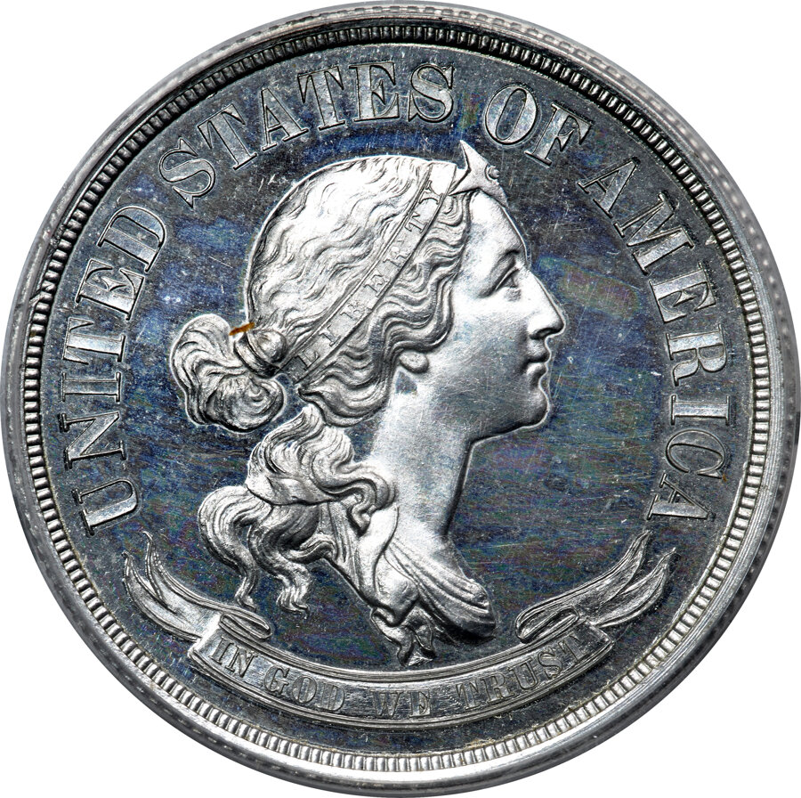 image for: 1870 50C Standard Silver Half Dollar, Judd-961, Pollock-1114, High R.7, PR64 Cameo PCGS. CAC....