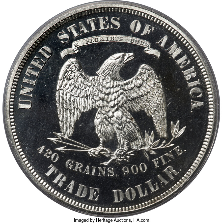 image for: 1875 T$1 PR64+ Deep Cameo PCGS. CAC....