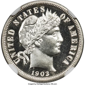 image for: 1903 10C PR67+ Cameo NGC....