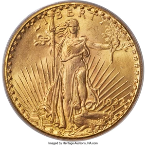 image for: 1932 $20 MS64 PCGS....