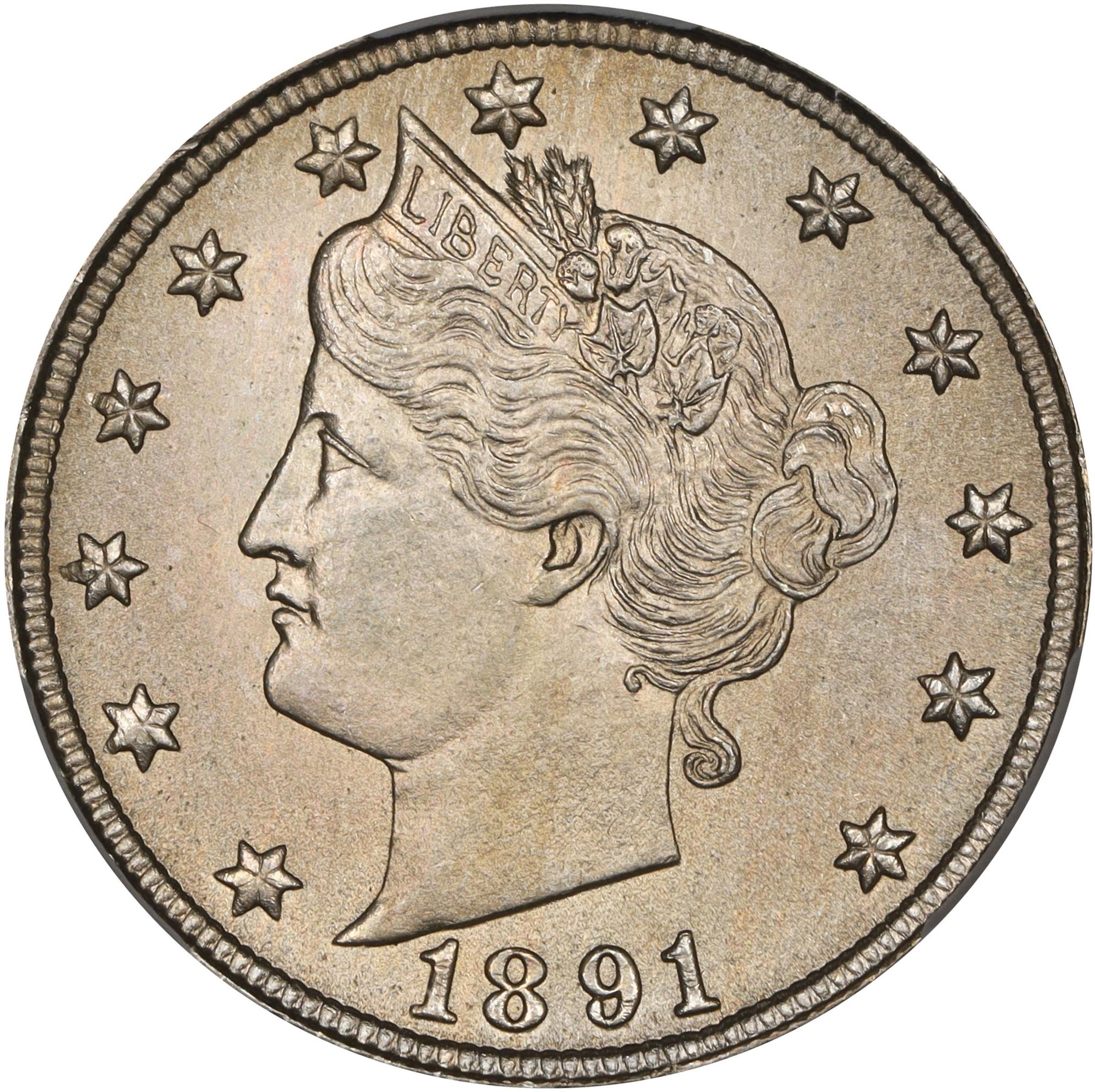 1891 5c MS
