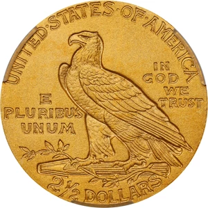 image for: 1912 Indian Quarter Eagle. JD-1. Rarity-4. Proof-66 (CACG).