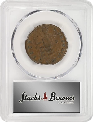 image for: 1783 Washington Georgius Triumpho Token. Musante GW-54, Baker-7, W-10100. AU-55 (PCGS).