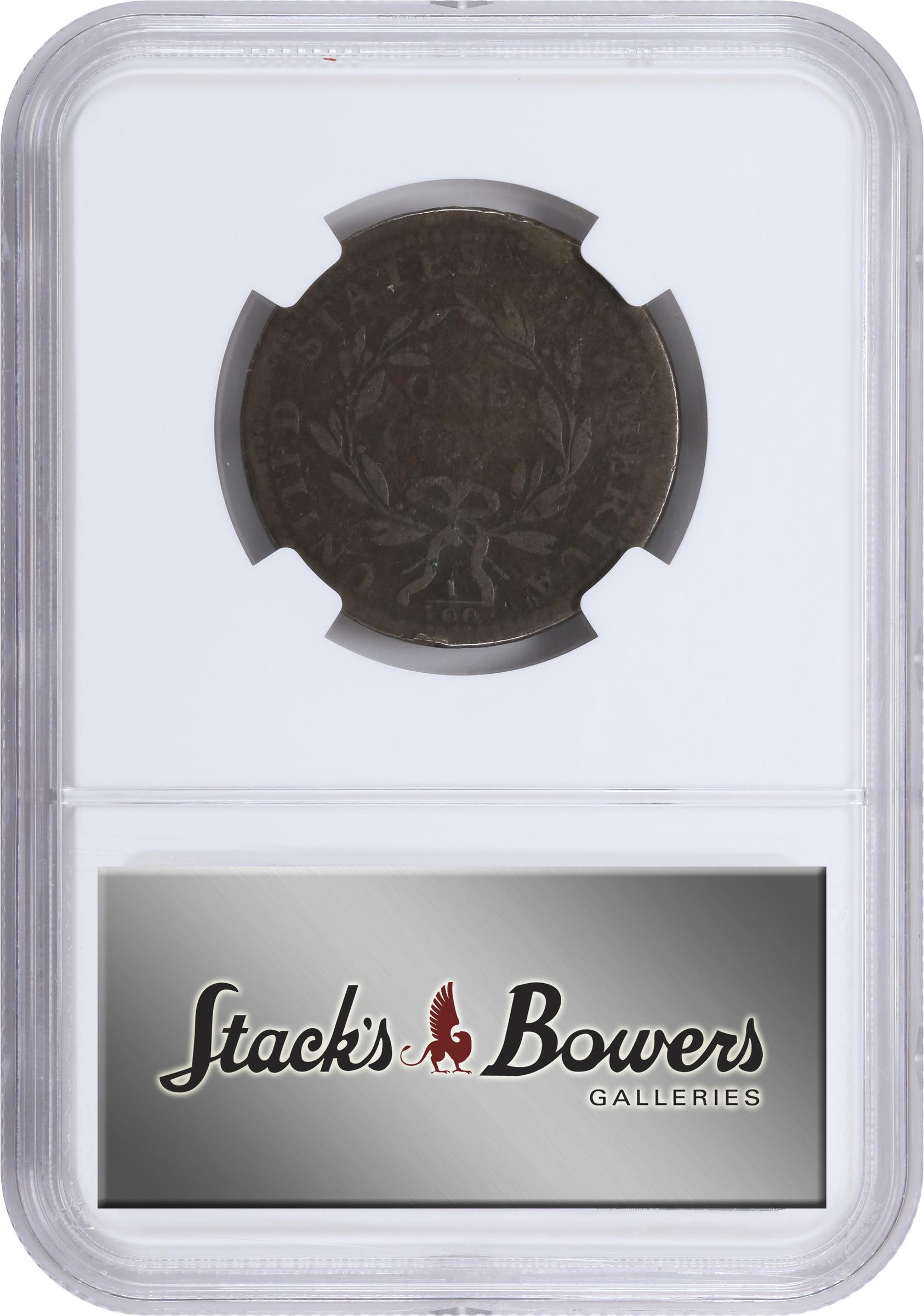 image for: 1793 Liberty Cap Cent. S-14, B-17. Rarity-5-. VG Details--Obverse Scratched (NGC).
