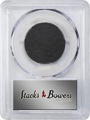 image for: 1794 Liberty Cap Cent. S-18b, B-2b. Rarity-4-. Head of 1793, Double Chin. VF Details--Rim Damage (PCGS).