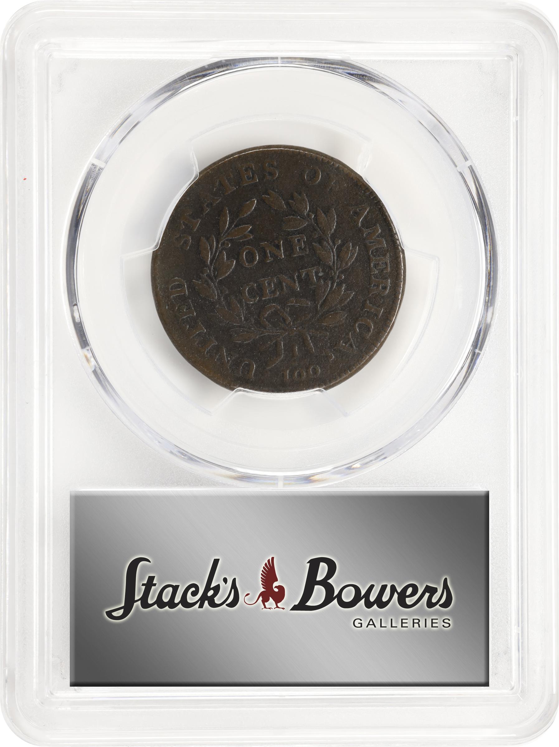 image for: 1799 Draped Bust Cent. S-189, B-3. Rarity-2. VF Details--Environmental Damage (PCGS).