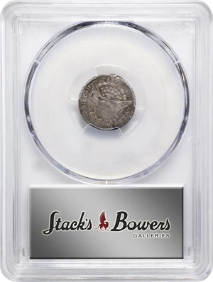 image for: 1801 Draped Bust Half Dime. LM-2, V-1, 2. Rarity-4. VF Details--Damage (PCGS).