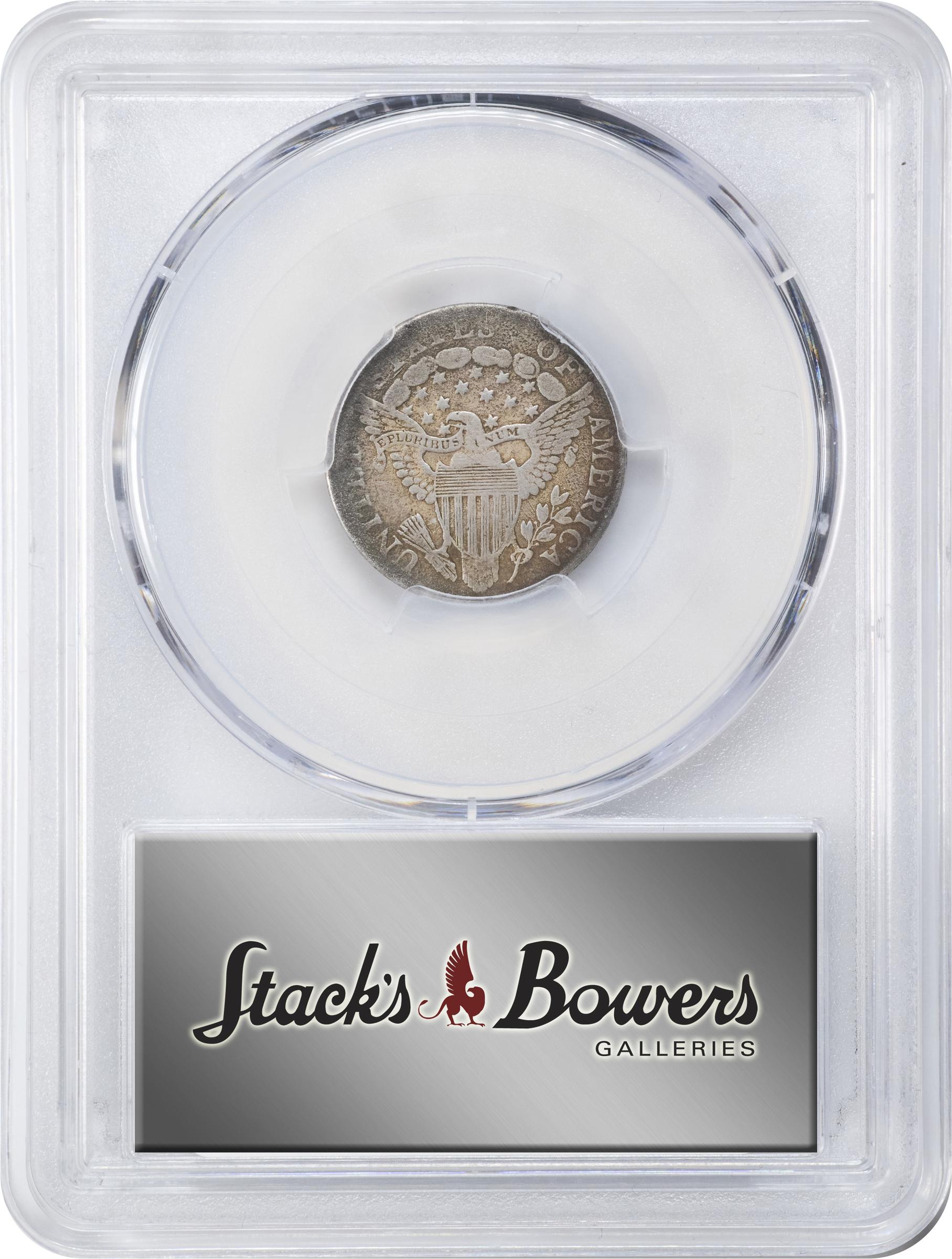 image for: 1804 Draped Bust Dime. JR-2. Rarity-5. 14 Stars on Reverse. VG Details--Environmental Damage (PCGS).
