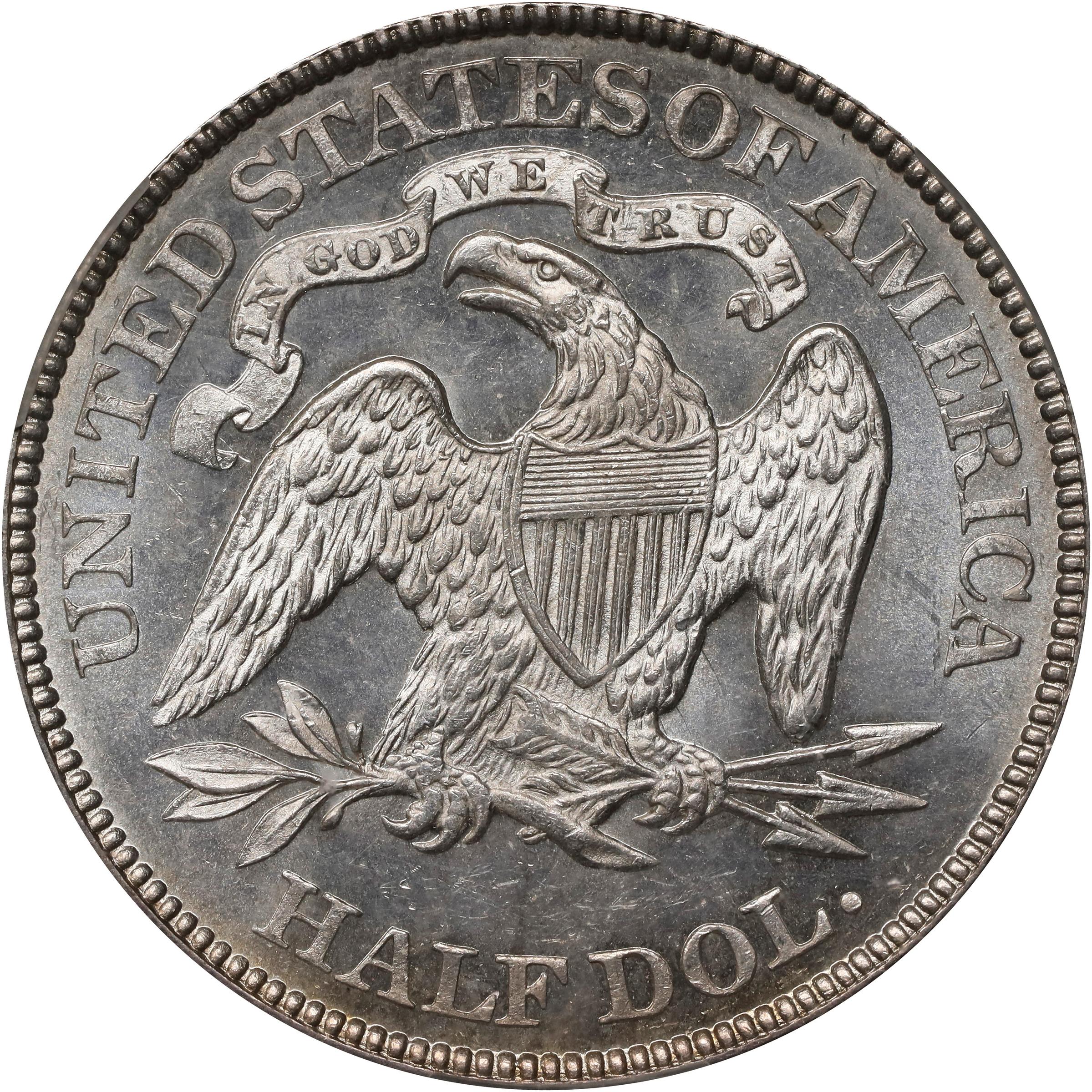 image for: 1890 Liberty Seated Half Dollar. WB-101. MS-63 PL (CACG). Legacy Holder.