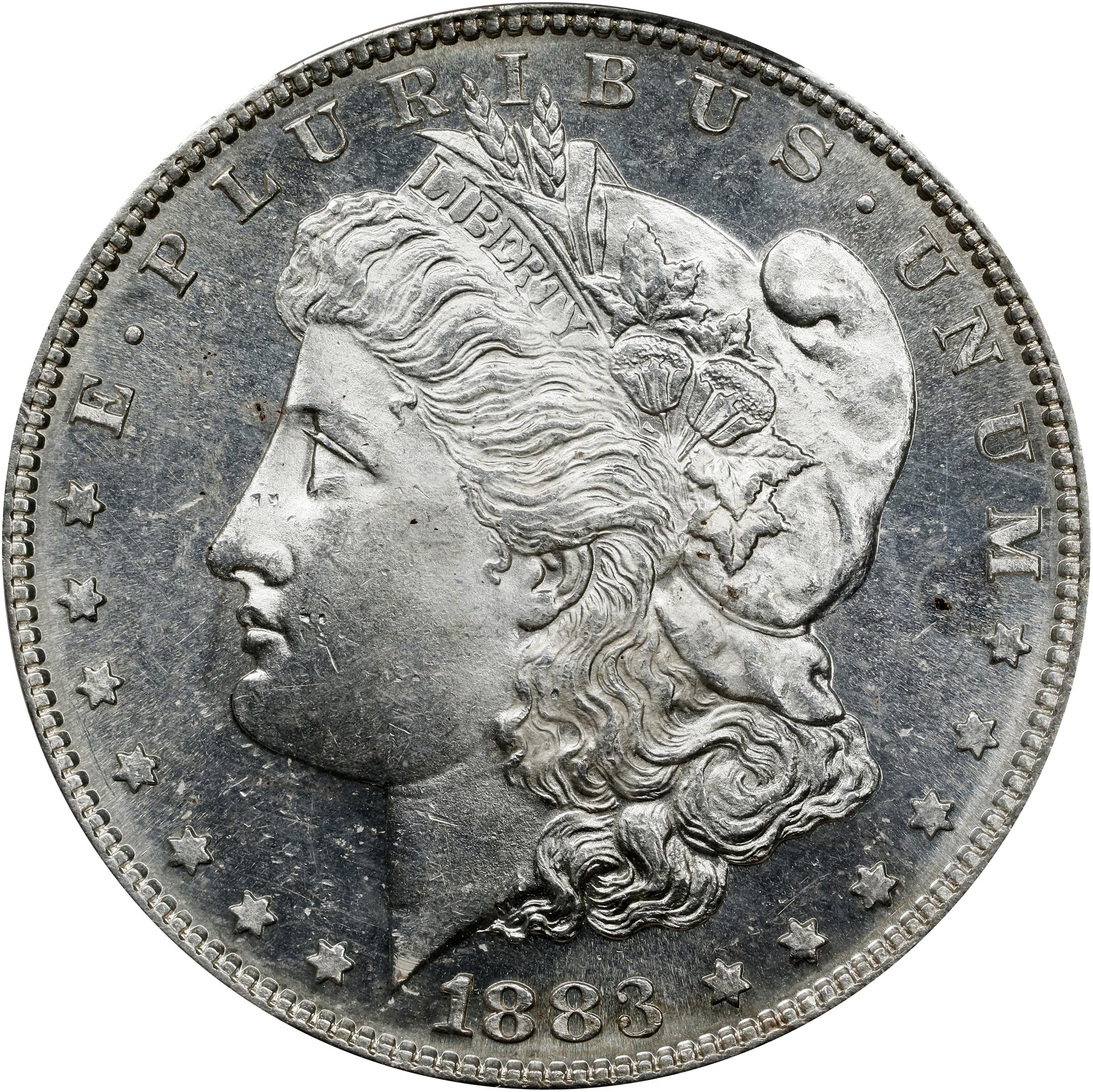 image for: 1883-S Morgan Silver Dollar. MS-63 PL (CACG).