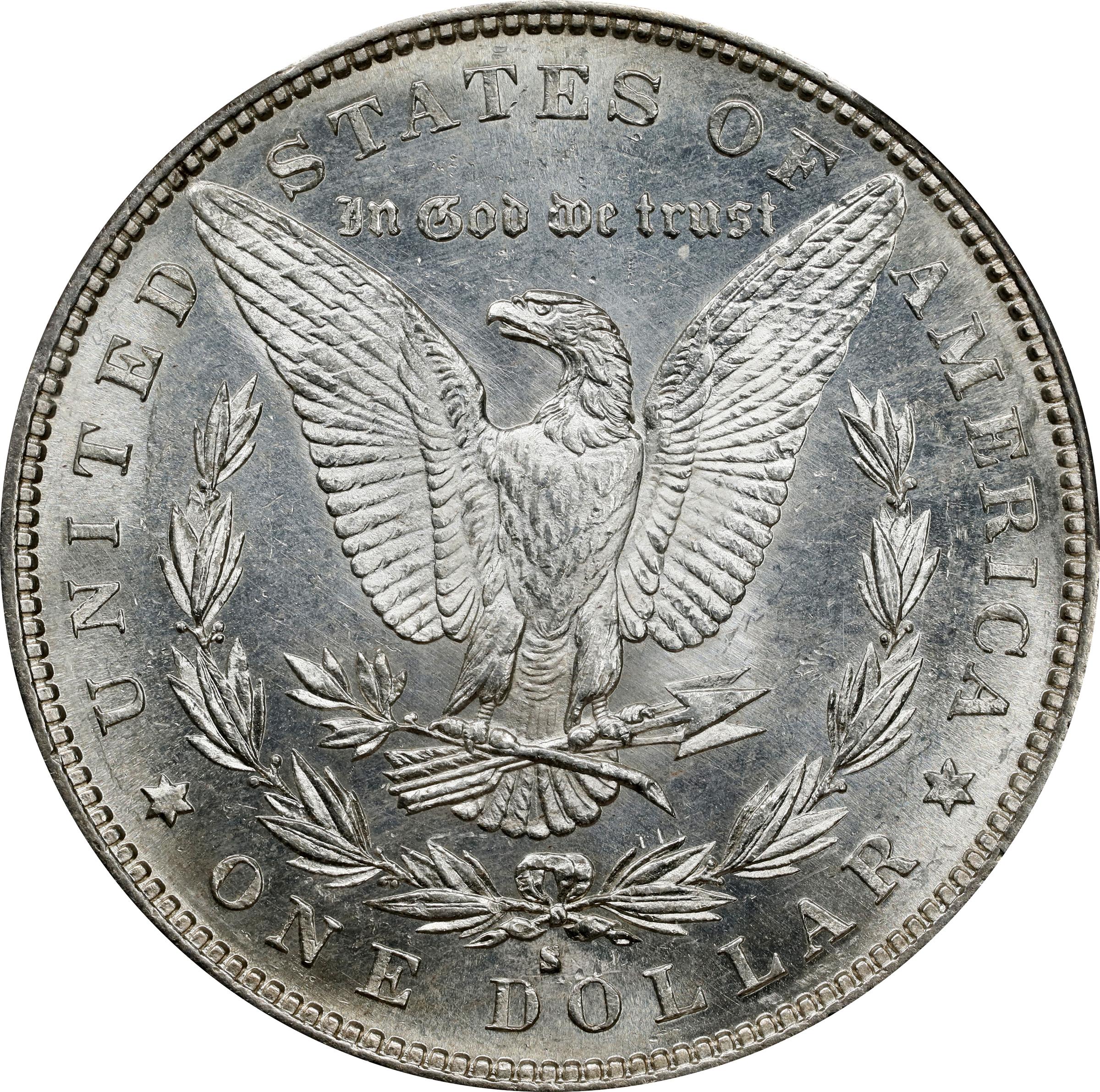 image for: 1883-S Morgan Silver Dollar. MS-63 PL (CACG).