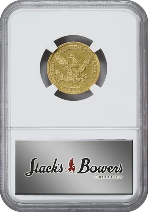 image for: 1846-C Liberty Head Half Eagle. Winter-1. AU Details--Cleaned (NGC).