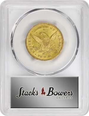 image for: 1860-O Liberty Head Eagle. Winter-2. Unc Details--Harshly Cleaned (PCGS).