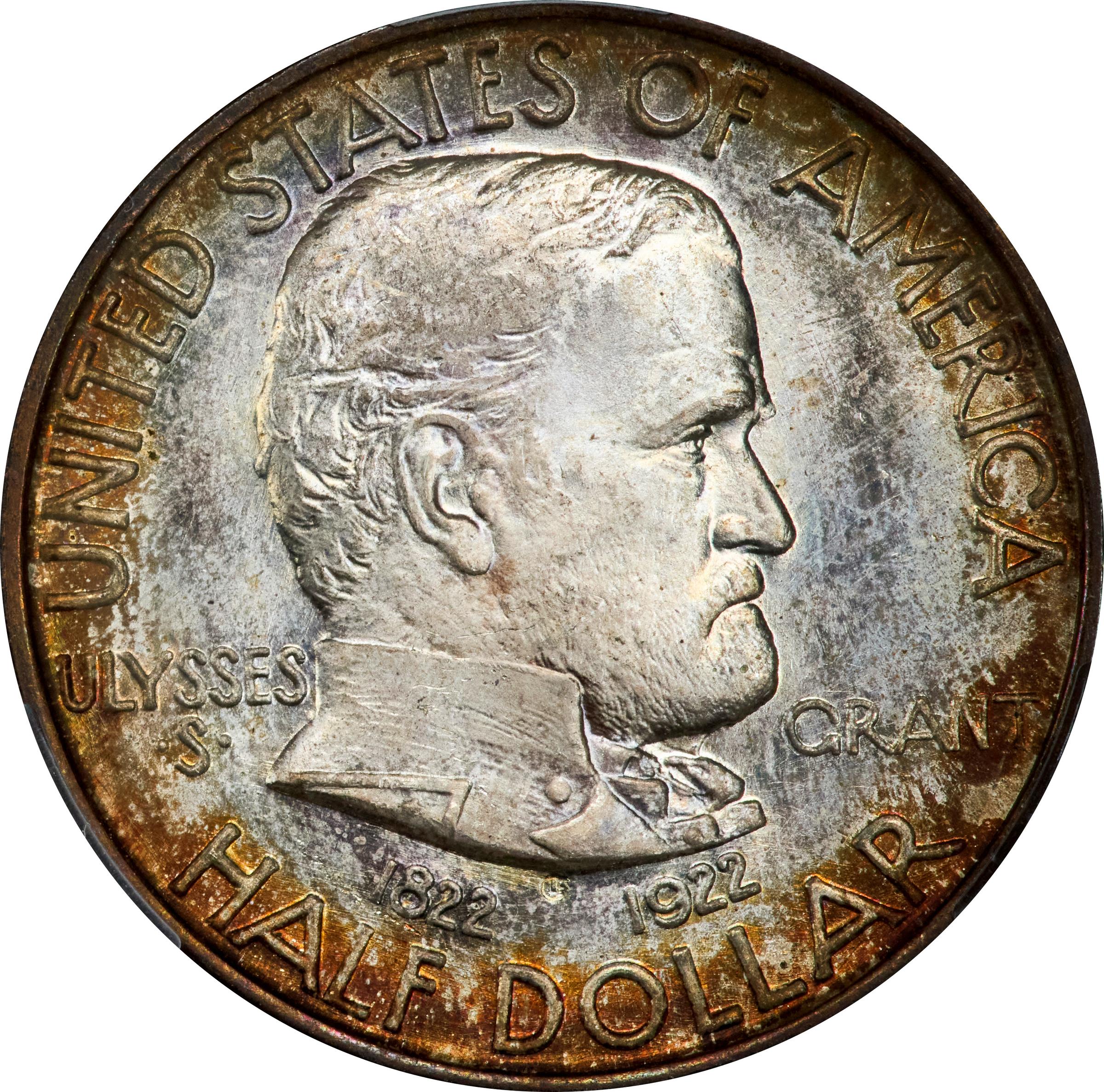 1922 Grant Memorial. No Star. MS-67+ (CACG).