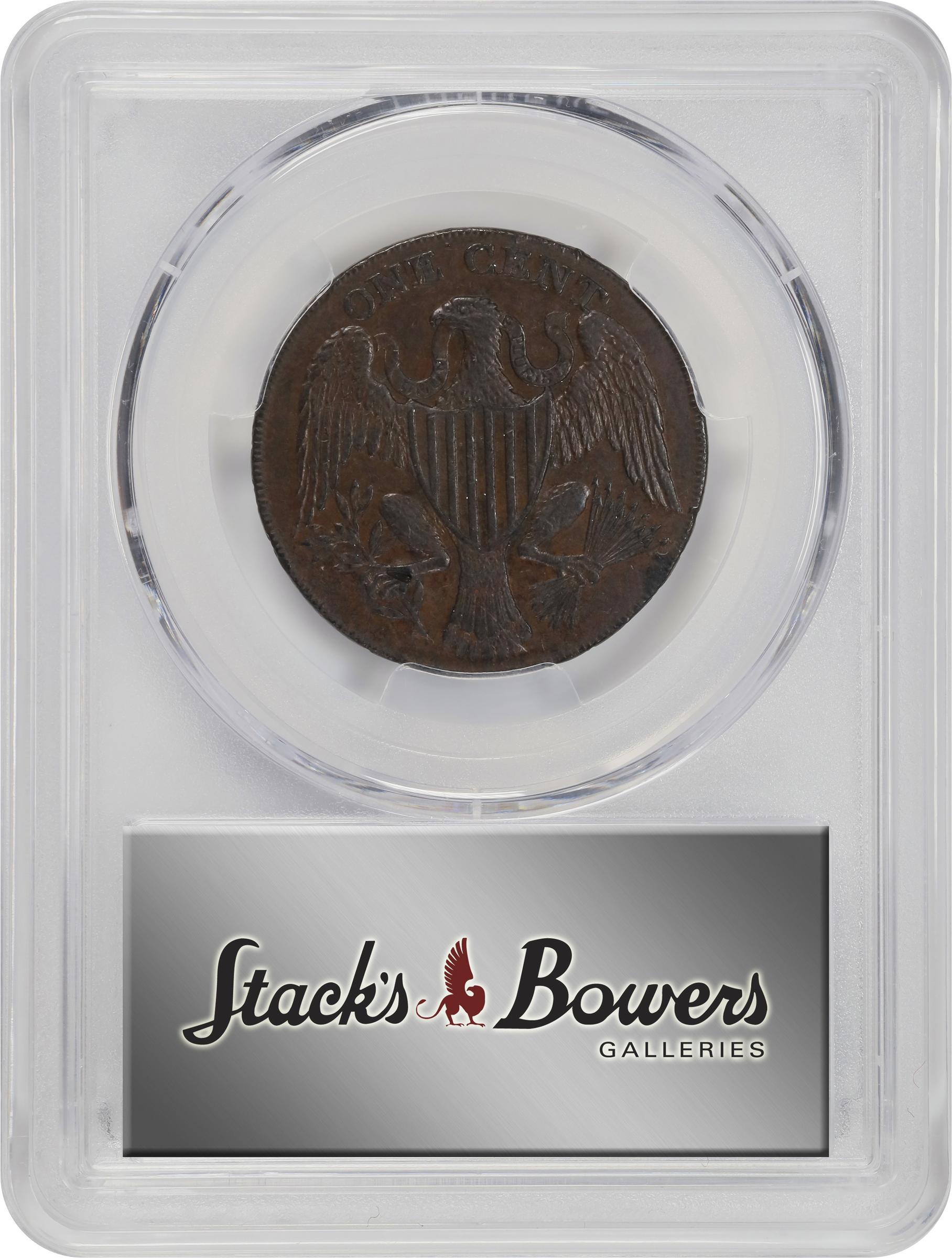 image for: 1791 Washington Large Eagle Cent. Musante GW-15, Baker-15, W-10610. Lettered Edge. AU Details--Gouged (PCGS).