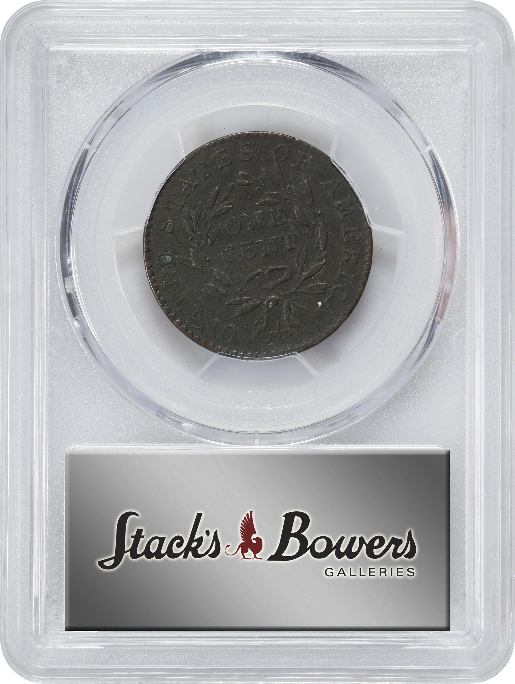 image for: 1794 Liberty Cap Cent. S-51, B-42. Rarity-5-. Head of 1794, Long Locks. EF Details--Environmental Damage (PCGS).