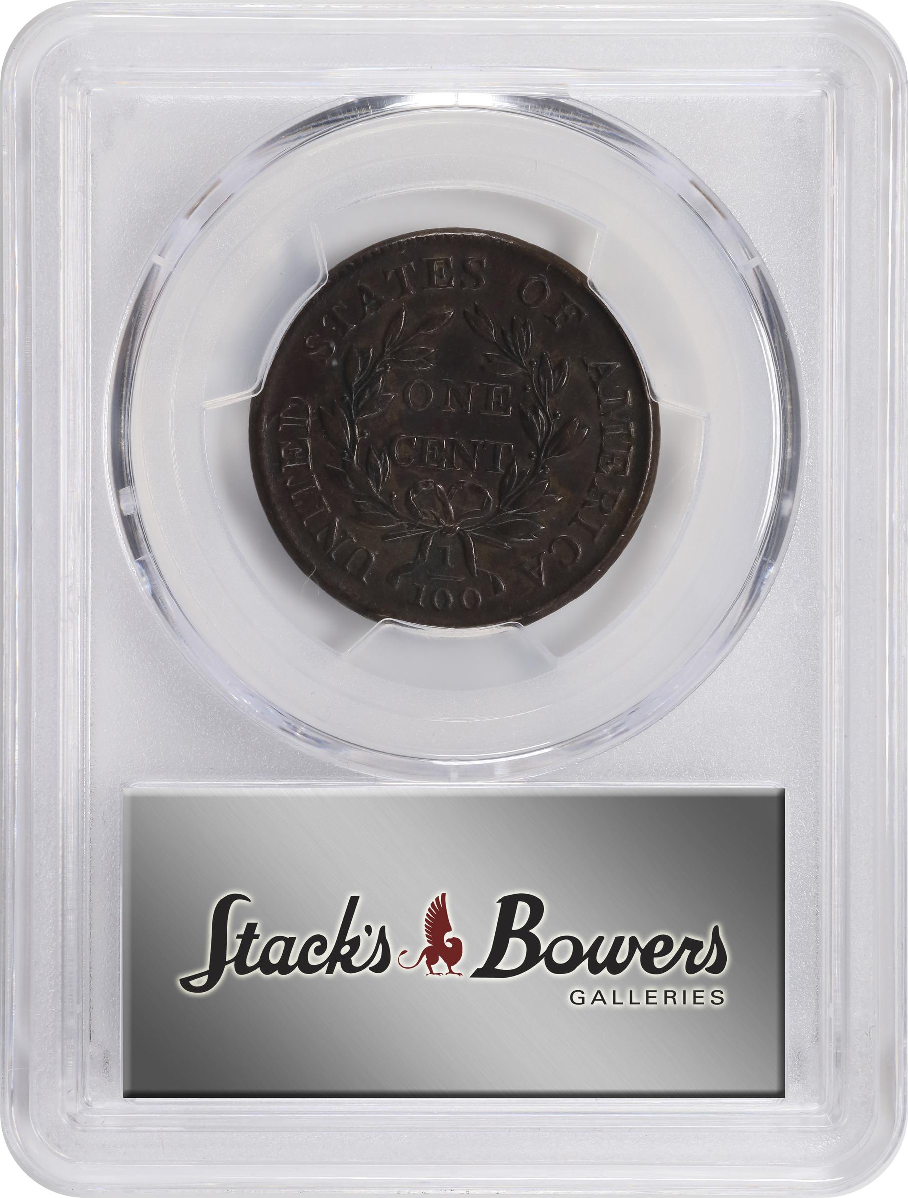 image for: 1803 Draped Bust Cent. S-258, B-17. Rarity-1. Small Date, Large Fraction. EF Details--Environmental Damage (PCGS).