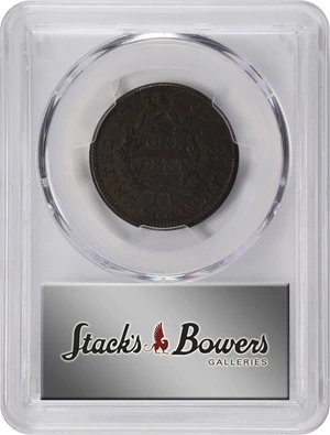 image for: 1807 Draped Bust Cent. S-271, B-1. Rarity-1. "Comet" Variety. AU Details--Repaired (PCGS).