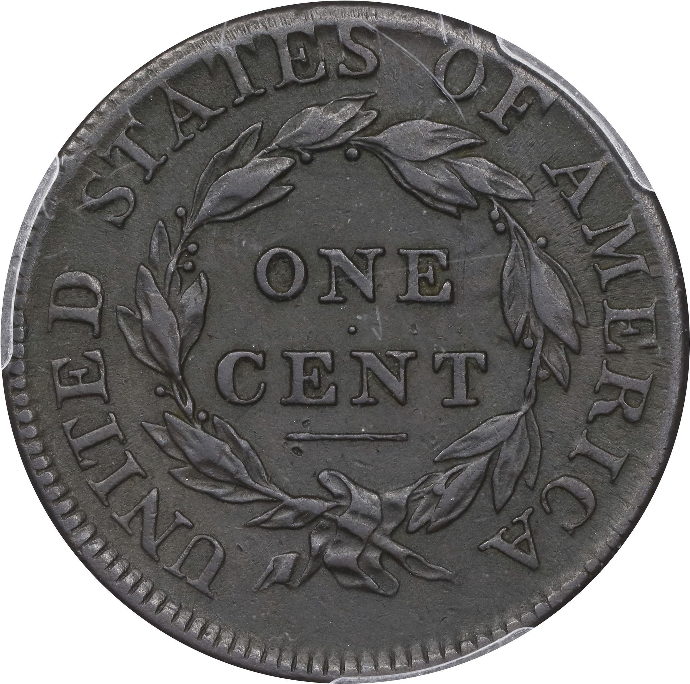 image for: 1812 Classic Head Cent. S-290, B-2. Rarity-1. Small Date. EF Details--Environmental Damage (PCGS).