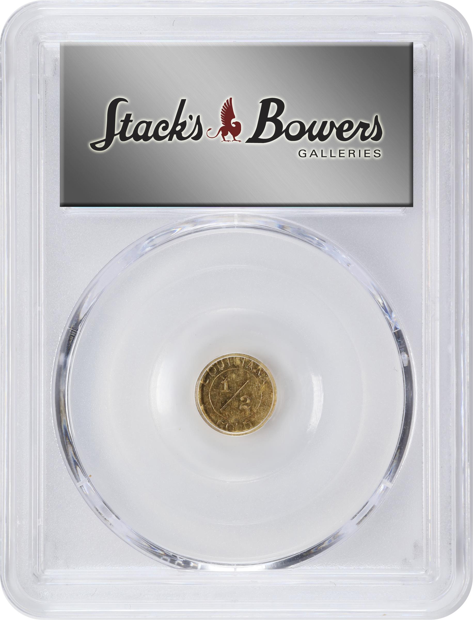 image for: 1904 Louisiana Purchase Exposition. 1/2 Gold. AU Details--Bent (PCGS).