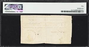 image for: GA-71c. Georgia. 1776. $1. PMG About Uncirculated 50.
