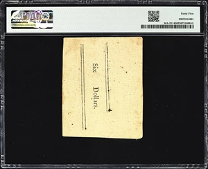image for: MA-211. Massachusetts. June 18, 1776. 36 Shillings. PMG Choice Extremely Fine 45.