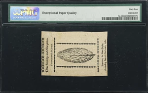 image for: NJ-198. New Jersey. January 9, 1781. 3 Shillings, 9 Pence. PMG Choice Uncirculated 64 EPQ.