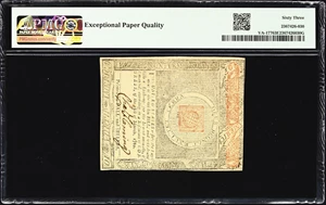 image for: VA-177. Virginia. May 1, 1780. $8. PMG Choice Uncirculated 63 EPQ.