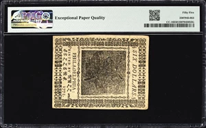 image for: CC-16. Continental Currency. November 29, 1775. $6. PMG About Uncirculated 55 EPQ.