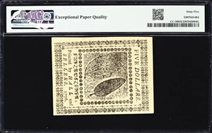 image for: CC-50. Continental Currency. November 2, 1776. $5. PMG Gem Uncirculated 65 EPQ.