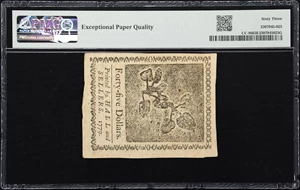image for: CC-96. Continental Currency. January 14, 1779. $45. PMG Choice Uncirculated 63 EPQ.