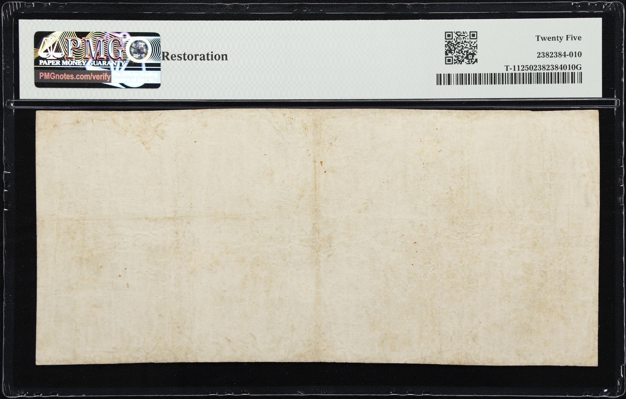 image for: T-11. Confederate Currency. 1861 $5. PMG Very Fine 25.