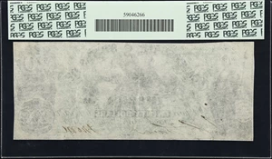 image for: T-17. Confederate Currency. 1861 $20. PCGS Currency Extremely Fine 45.
