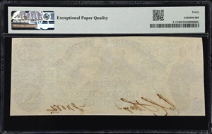 image for: T-17. Confederate Currency. 1861 $20. PMG Extremely Fine 40 EPQ.