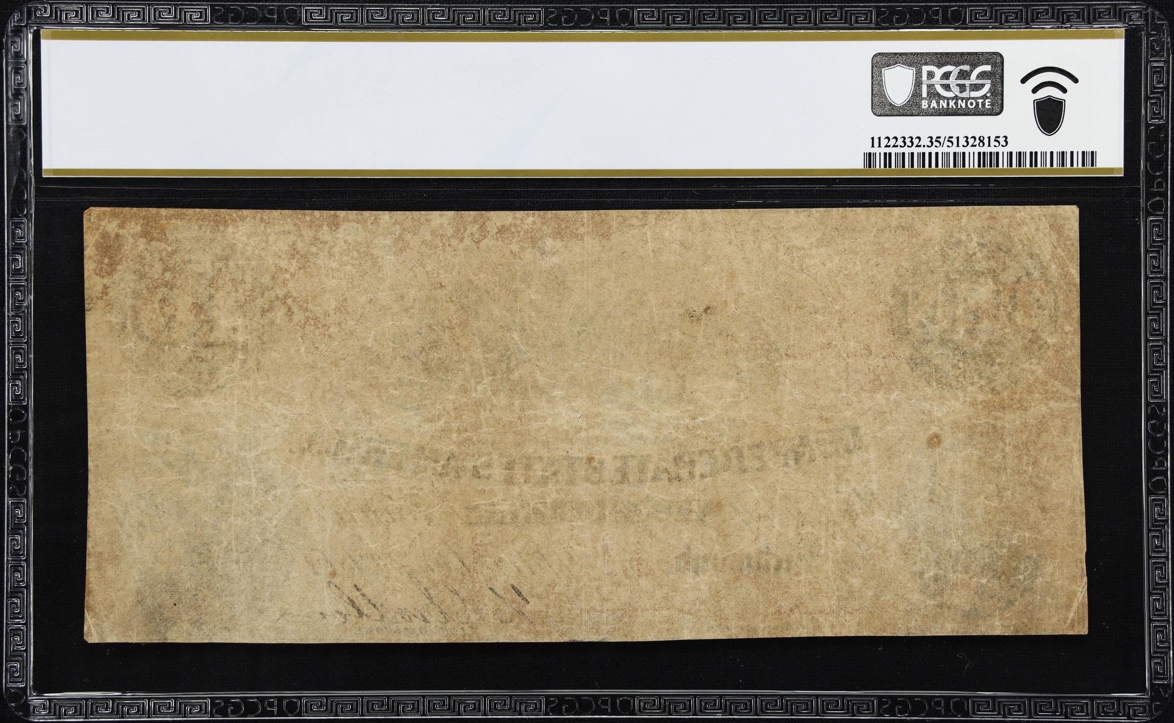 image for: T-23. Confederate Currency. 1861 $10. PCGS Banknote Choice Very Fine 35.