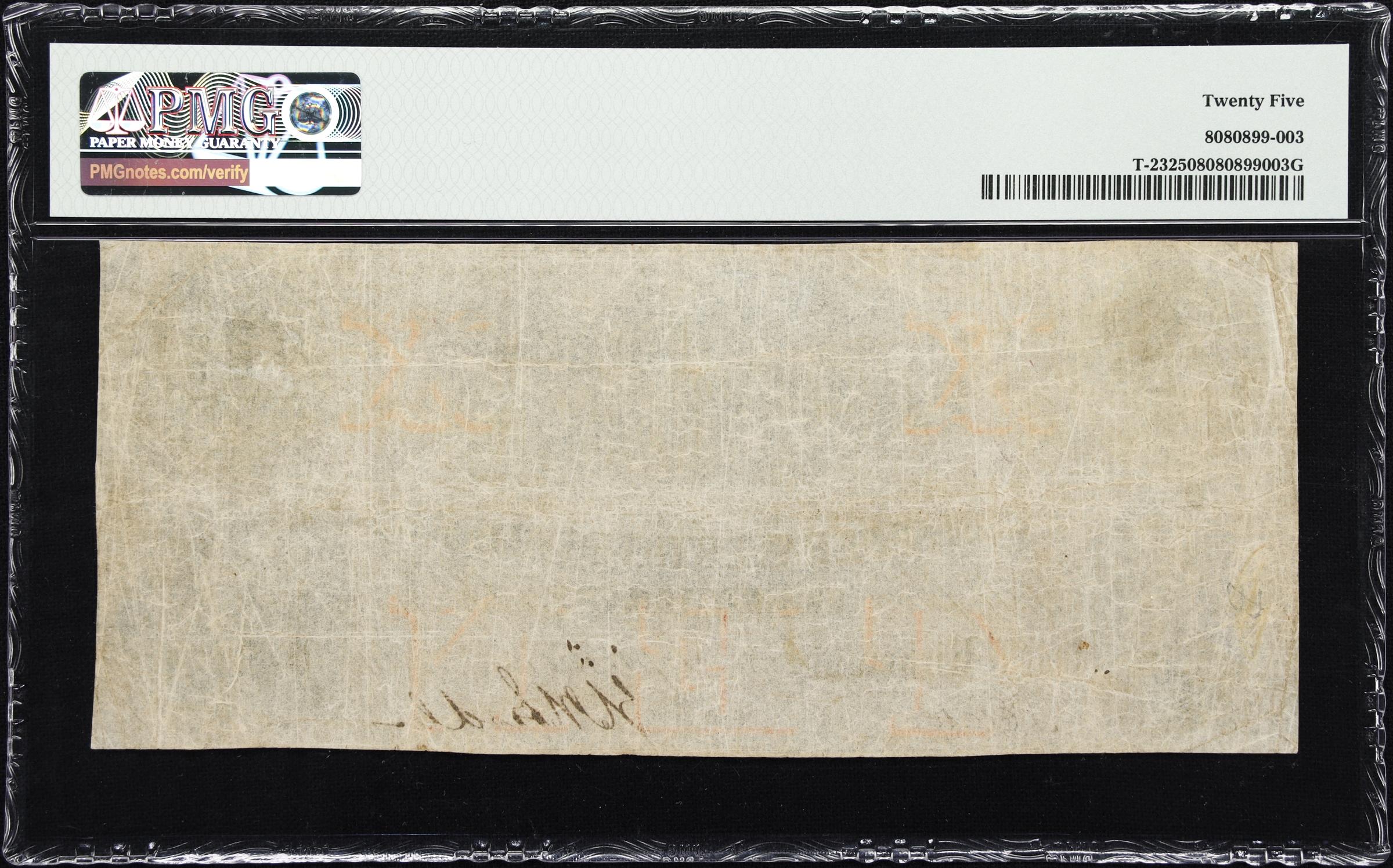 image for: T-23. Confederate Currency. 1861 $10. PMG Very Fine 25.