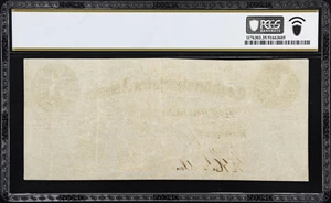 image for: T-32. Confederate Currency. 1861 $5. PCGS Banknote Choice Very Fine 35 PPQ.