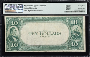 image for: Berkeley, California. $10 1882 Value Back. Fr. 577. First NB. Charter #5380. PMG Very Fine 25.