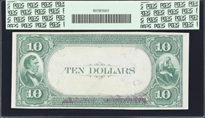 image for: LaSalle, Illinois. $10 1882 Value Back. Fr. 577. LaSalle NB. Charter #2503. PCGS Currency Gem New 65 PPQ.