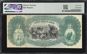 image for: Lynn, Massachusetts. $2 1875. Fr. 391. First NB. Charter #638. PMG Very Fine 25.